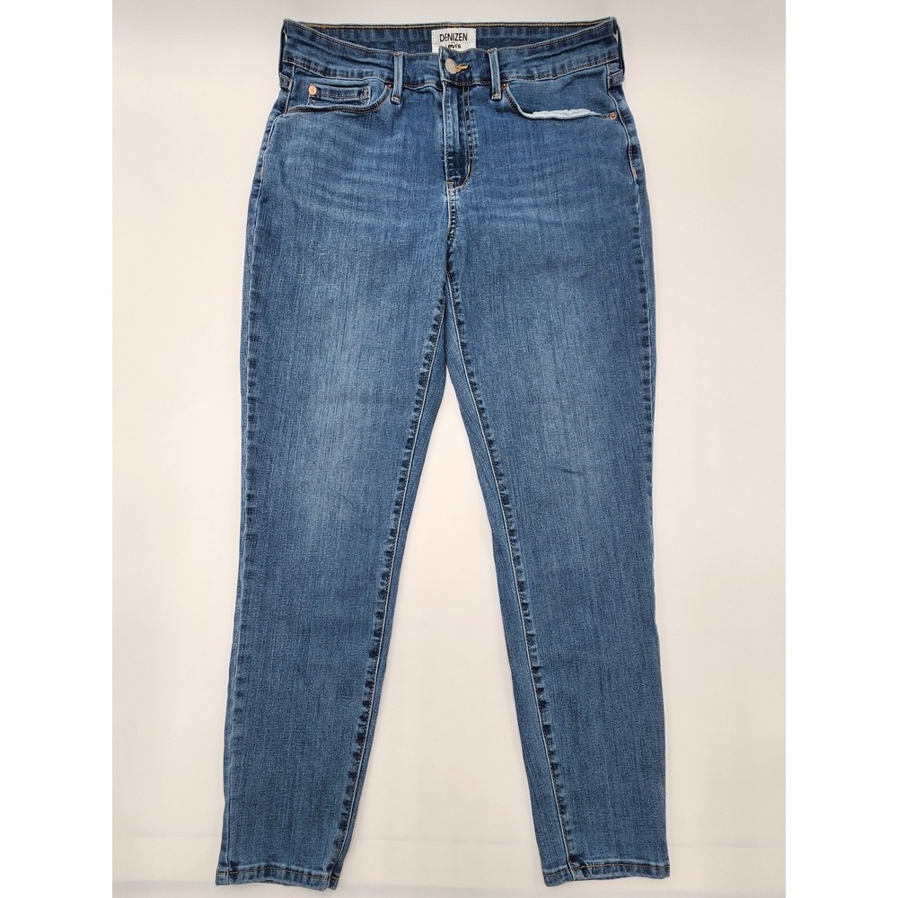 LEVIS DENIZEN 31X30 PULL ON JEANS DARK WASH SKINNY‎ 12R